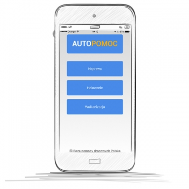 Aplikacja mobilna AUTOPOMOC