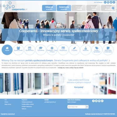 Portal internetowy Cooperanto